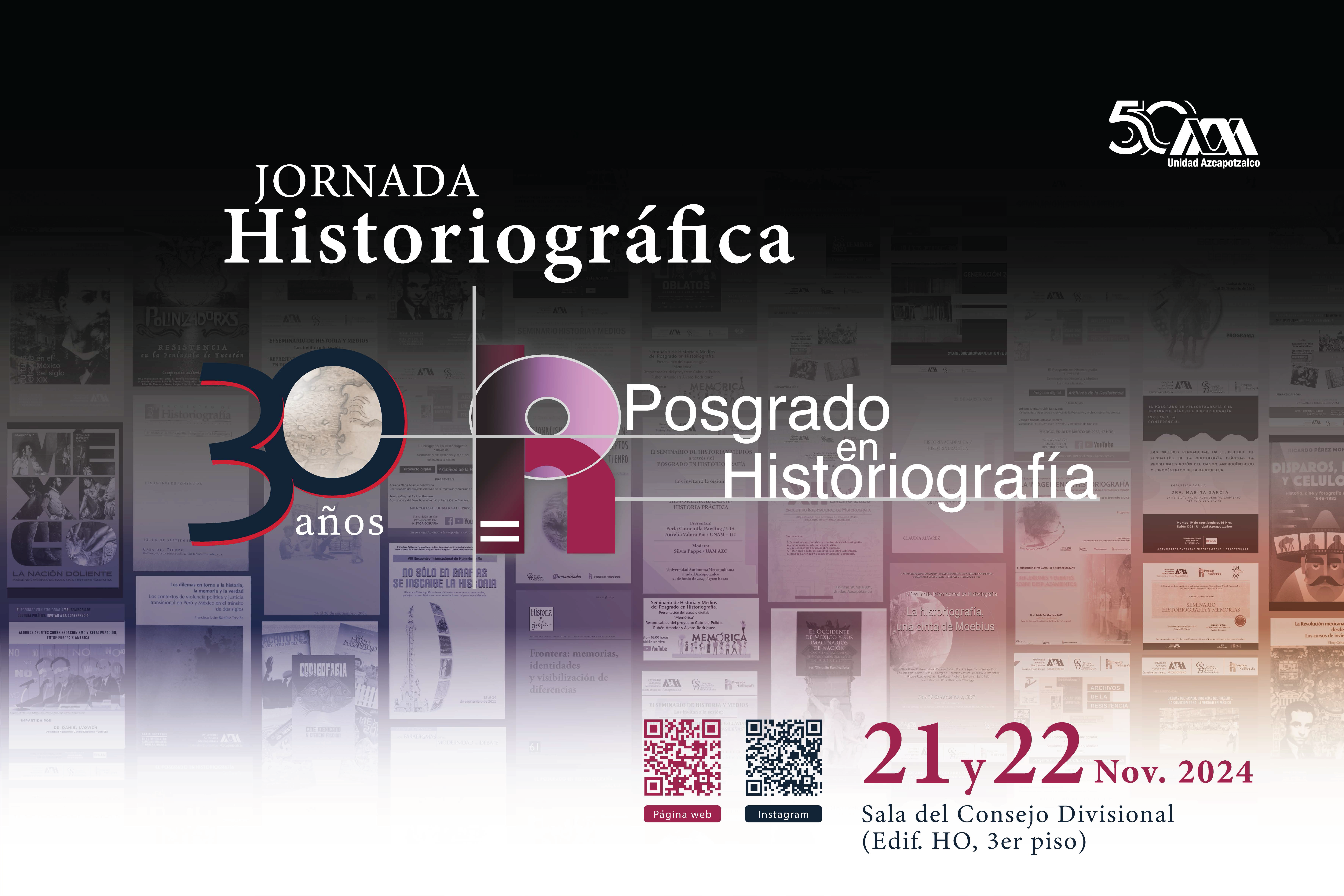 Jornada Historiográfica 30 años